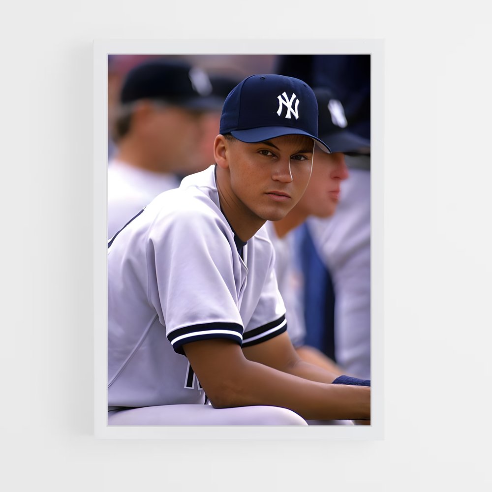 Poster Derek on the Bench – affiche Baseball (vue 3)